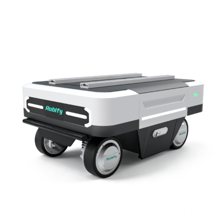 RobiOmni Omnidirectional 4-Whee l Steering Robot Chassis